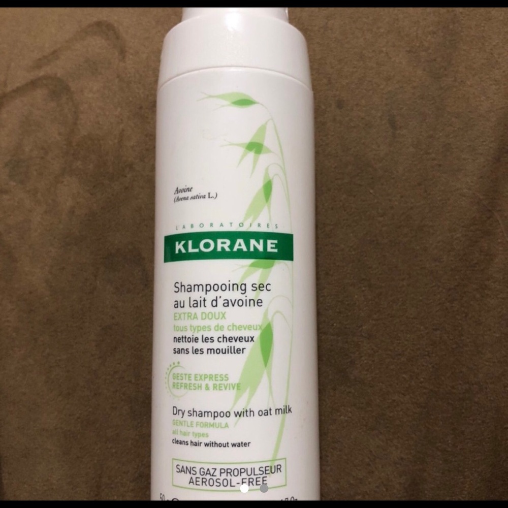 Klorane dry shampoo